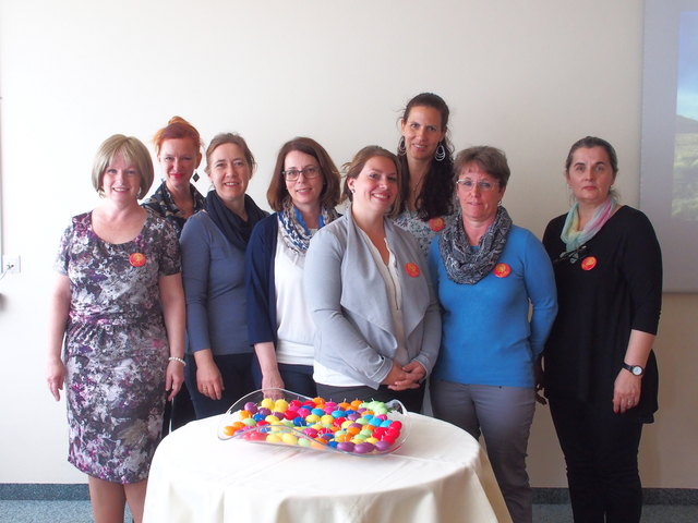 Dr. Renate Breithofer, Konstancja Furch-Bargielska (Musik), Dr. Dagmar Porstner, Petra Wolfsbauer, Michaela Nestelberger, Viktoria Wentseis, Monika Korneisel (Leitung MPT), Nermina Tahirovic;