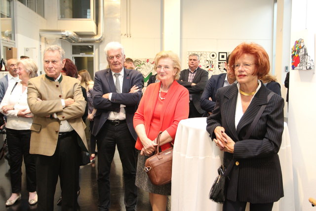 Reges Publikumsinteresse in der Kunsthalle.