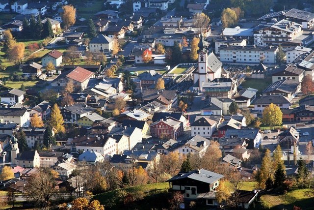 Das Zentrum von Mittersill
