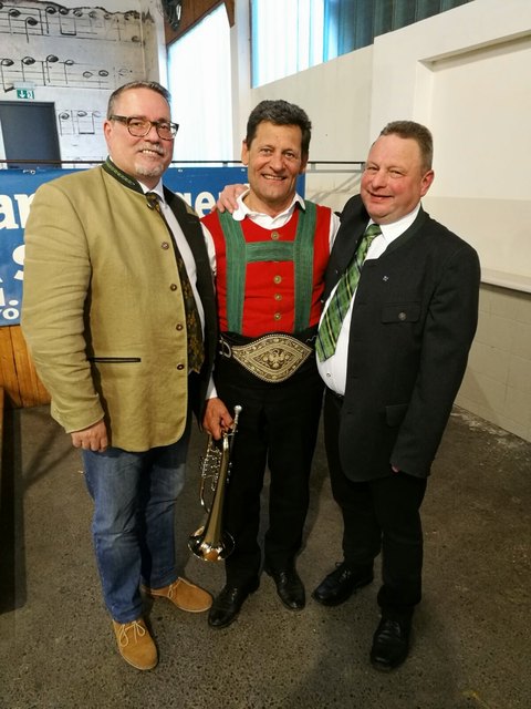 Christian Gruber, Franz Posch, Alfred Brandstätter
