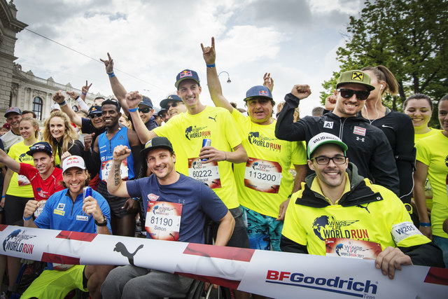 Hirscher, Schlierenzauer und Co. – Die Promis am Start beim Wings for Life World Run 2017