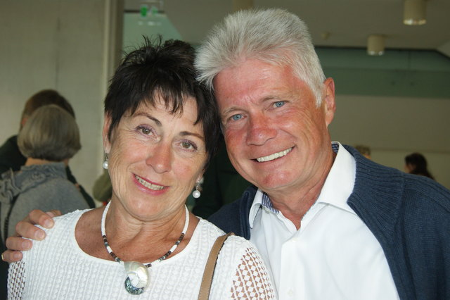 Amüsierten sich königlich: Margit und Norbert Schick.