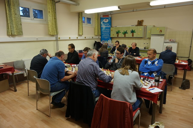 Die Unterliga-Mannschaft beim Meisterschaftsspiel gegen Feistritz-Paternion im Spittaler Klubraum