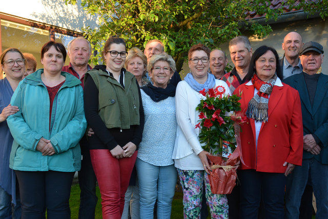 Susi Doser feierte ihren 50er und wurde von allen Seiten beglückwünscht.