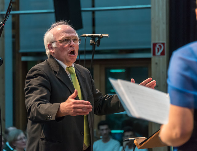 Der Steyrtaler Chor "pro cantare“ unter der Leitung von Willi Englstorfer