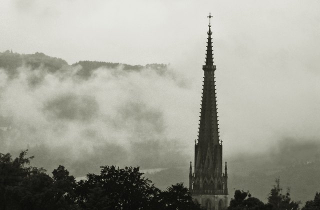 Mariendom aufgenommen vom Küchenfenster