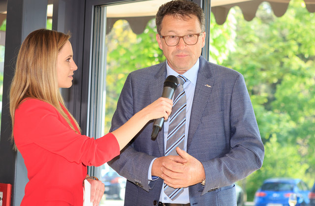 Othmar Seidl, stolz auf sein Projekt, das in Rekordbauzeit abgeschlossen wurde