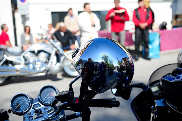 Die Motorradweihe am Axamer Dorfplatz findet am 25. Mai statt – dann heißt es wieder "Gute Fahrt"!