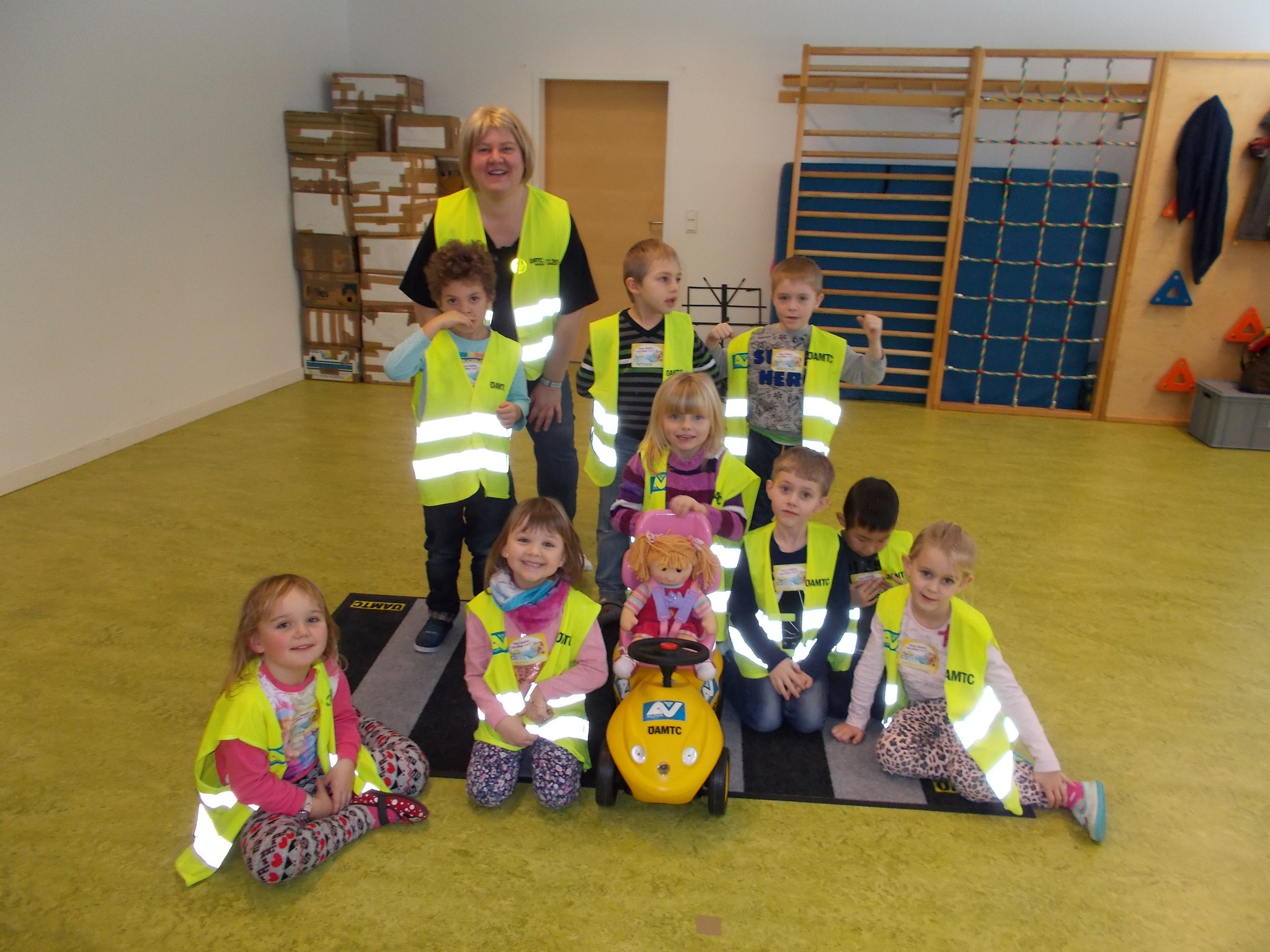 Verkehrserziehung im Kindergarten Altheim - Braunau