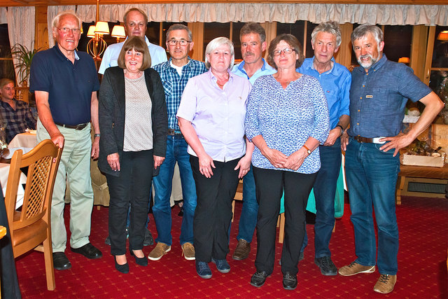 GF Andrä Brandtner, GF Andi Brandtner, Christl und Klaus Reiter, Monika und Alois Stahl, Aloisia und Sepp Gasteiger, Betriebsleiter Leo Millinger.