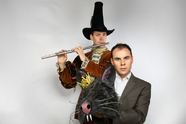 Benjamin Müller (li.) und Florian Reichl in »Glaube, Liebe, Ratten«