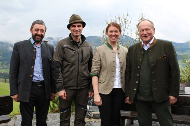 Johann Schachl,  Andreas Krempl, Michaela Langer-Weninger und Hermann Schultes.