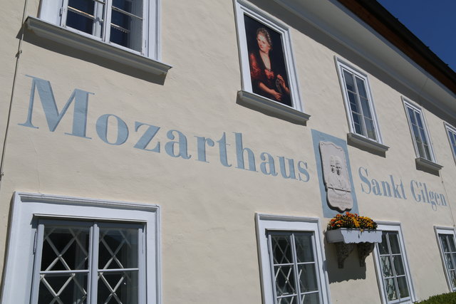 Das Mozarthaus in St. Gilgen.