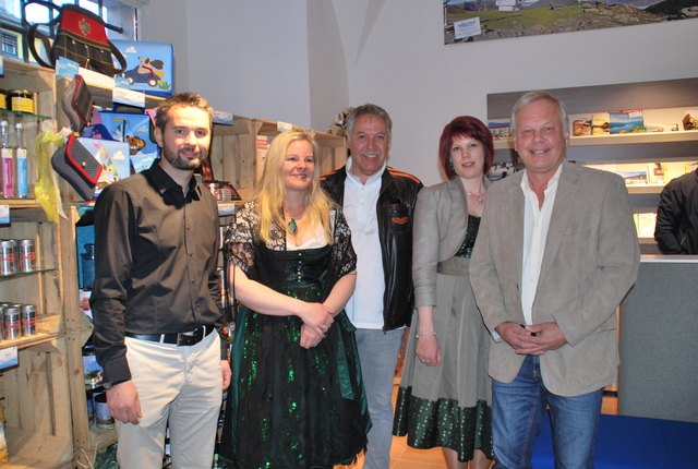 Daniel Ramsbacher, Petra Unterlerchner, Franz Eder, Birgit Pöllinger und Peter Neuwirth