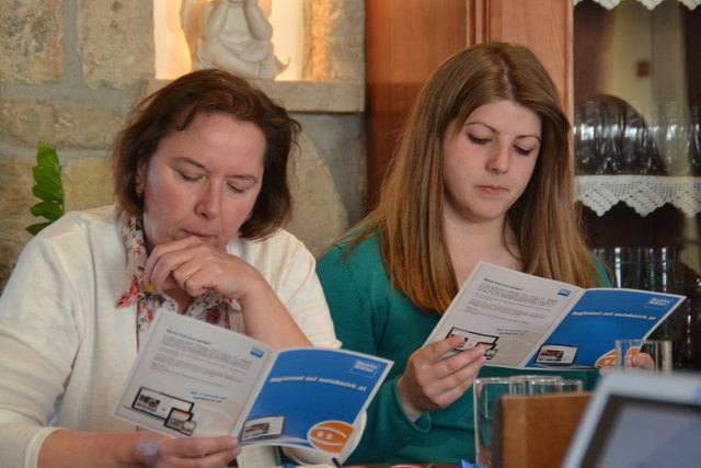 Interessiertes Publikum beim Workshop in Purbach