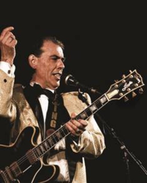 Der österreichische Gitarrist und Sänger Geoffrey Goodman King