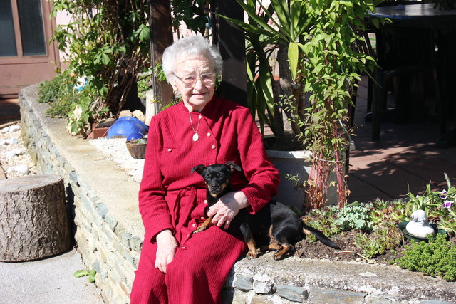 Maria Polzer aus Kirchfidisch feierte, noch bewundernswert fit, ihren 90. Geburtstag