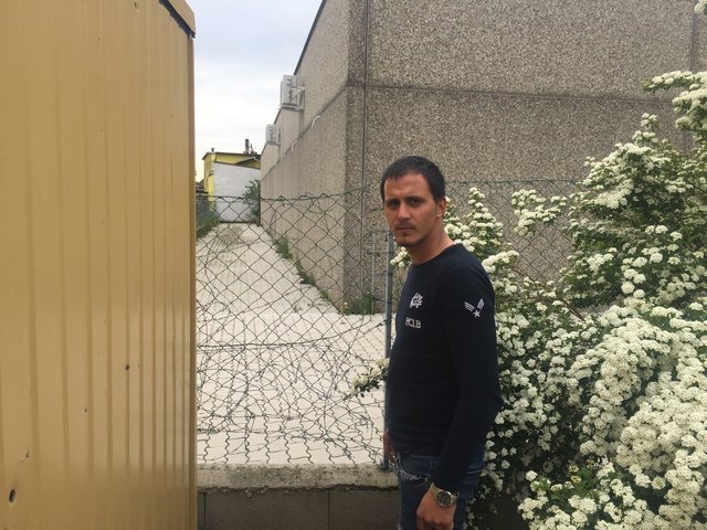 Reifendoktor Mustafa Ekici wurde vor sechs Wochen heimgesucht.