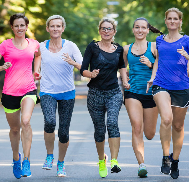 Einen regelmäßigen Frauenlauftreff gibt es jetzt auch in Leoben. | Foto: Dominik Kiss, Österreichischer Frauenlauf®