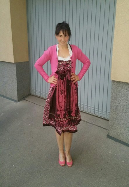 Ich im Dirndl