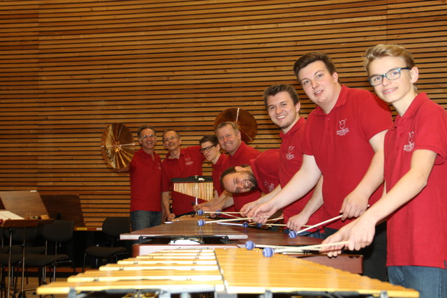 Mit einer tollen Show will die Formation Magic Percussion ihr Publikum überraschen.