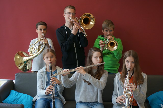 Die Musikschüler zeigen in diversen Events ihr Können.