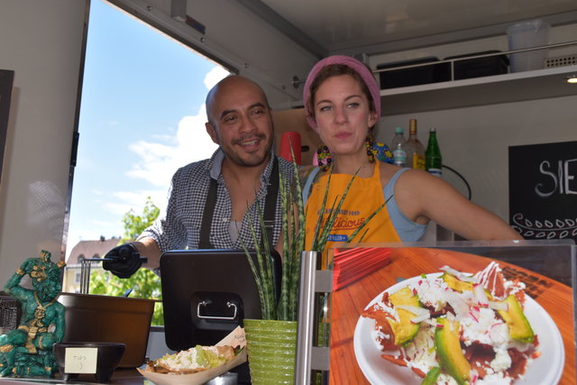 Karawane der Köche: Hier wird mexikanisch gekocht.