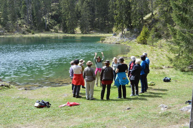 Geomantiegruppe am Frauensee