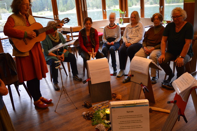 Singkreis im Seminarhaus