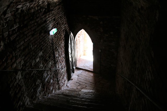 Ausgang Ägyptisches Tor von der Stallbastei am Grazer Schloßberg, Graz
