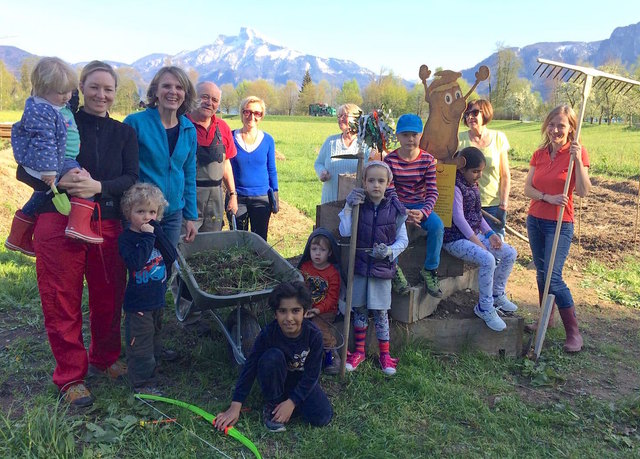 "Der Samen ist aufgegangen", freuen sich die "Mondsäer" über den gelungenen Start im Gemeinschaftsgarten. | Foto: privat