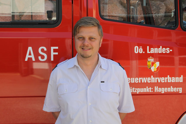 Thomas Traxler hat die Atemschutzleistungsprüfung geleitet. | Foto: Summerauer