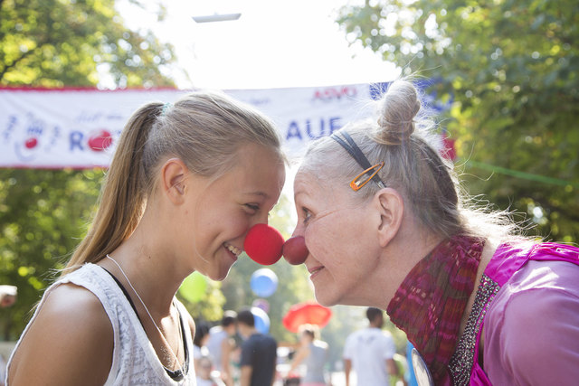 Foto: Jürgen Hammerschmid // Rote Nasen Clowndoctors