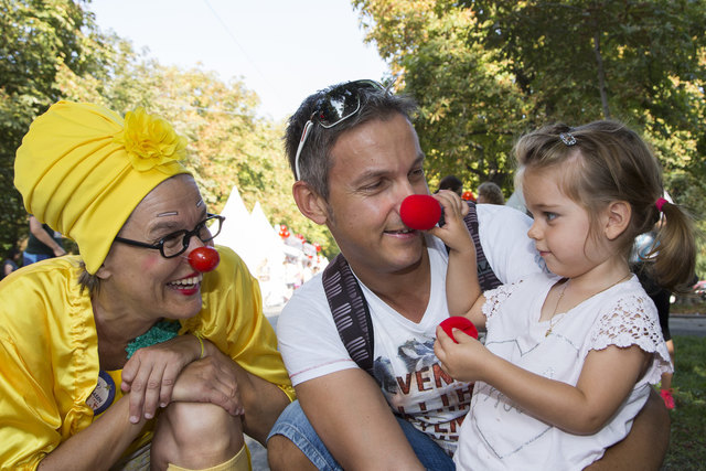 Foto: Jürgen Hammerschmid // Rote Nasen Clowndoctors