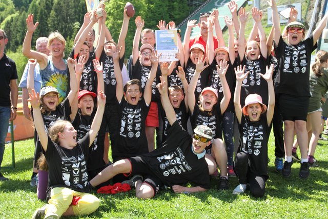 Die 4a Klasse der Volksschule Schwarzach konnte das Bezirksfinale für sich entscheiden. | Foto: Salzburger Zivilschutzverband