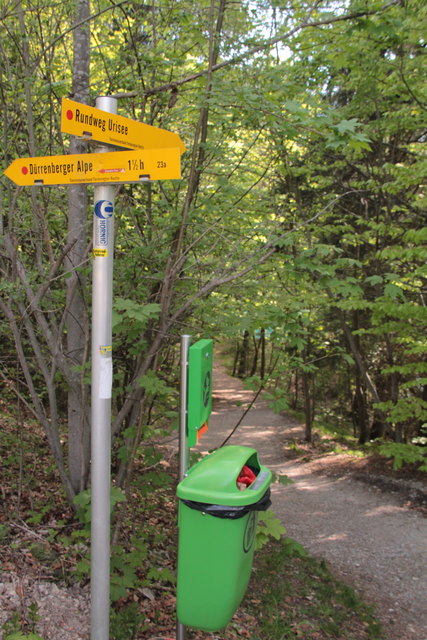 Die Wege rund um den See befinden sich inzwischen in einem sehr guten Zustand. Auch "Gassisäcke" und Kübel für Hundekot wurden aufgestellt.