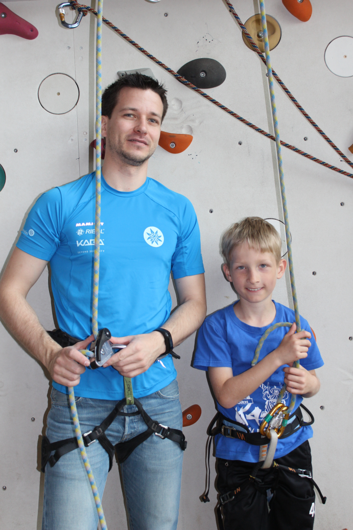 Siefried Gruber mit Franz Anglmayer