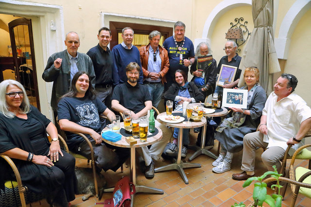 Margit & Christian Arz, Chris Urban, Roland Goltschnig (Cafe Central), Gerfried, Dr. Andreas Skorianz, Horst Gradischnig, Franz Mayer, Andreas Papesch, Centauri Alpha, Christian Zablatnik, Monika & Chris Kness