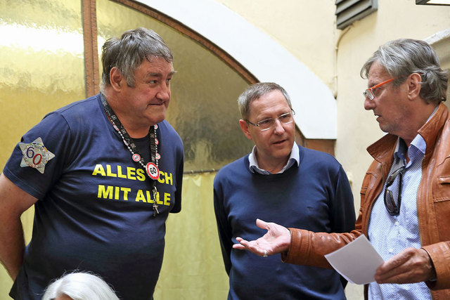 Franz Mayer, Dr. Andreas Skorianz und Horst Gradischnig