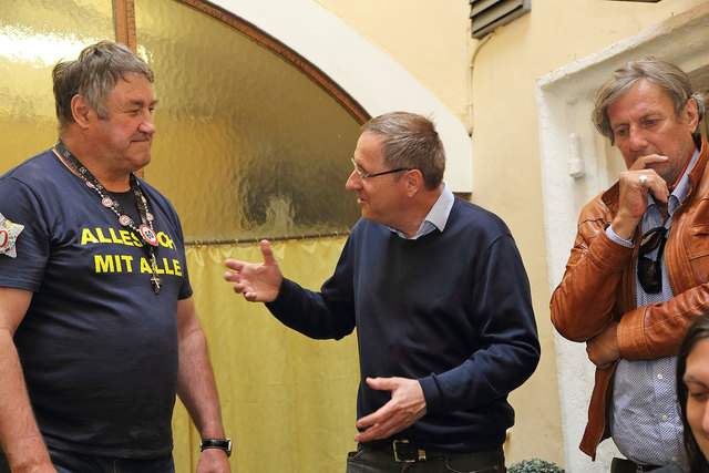 Franz Mayer, Dr. Andreas Skorianz und Horst Gradischnig