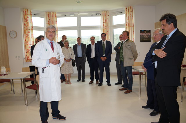 Auch der neue Ruheraum für die Tagesklinik-Patienten kommt gut an.