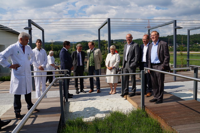 Ein Schmuckstück, der neue Therapiegarten