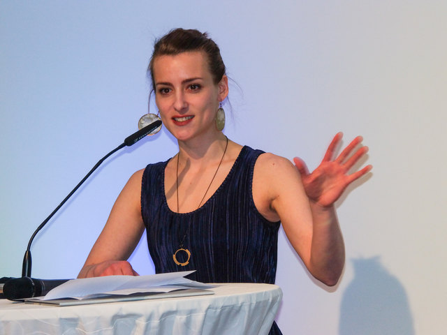 Christina Scherrer ist jüngste Kulturpreisträgerin in Rohrbachs 30jähriger Kulturpreisgeschichte.