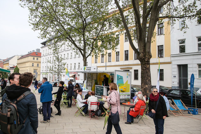 Das SIMmobil unterwegs | Foto: Mobilitätsagentur Wien, Christian Fürthner