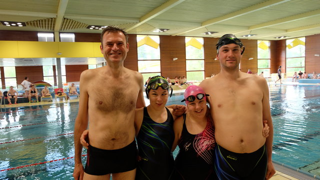Der erste integrative Schwimmbewerb in Kärnten ist mehr als gelungen | Foto: KK