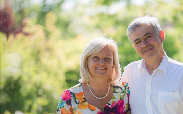 Roswitha und Franz Riedl öffnen die Pforten auf "Harmony Point".