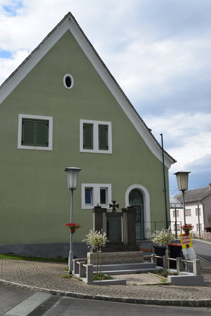 Das Feuerwehrhaus von Gamischdorf