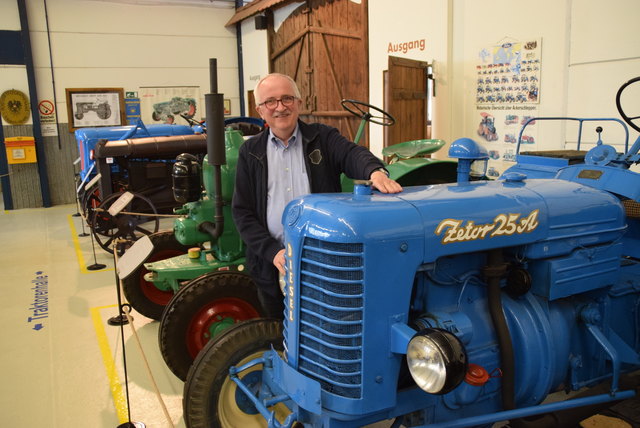 Karl Ertler leitet das Landtechnikmuseum seit dem Jahr 2004.