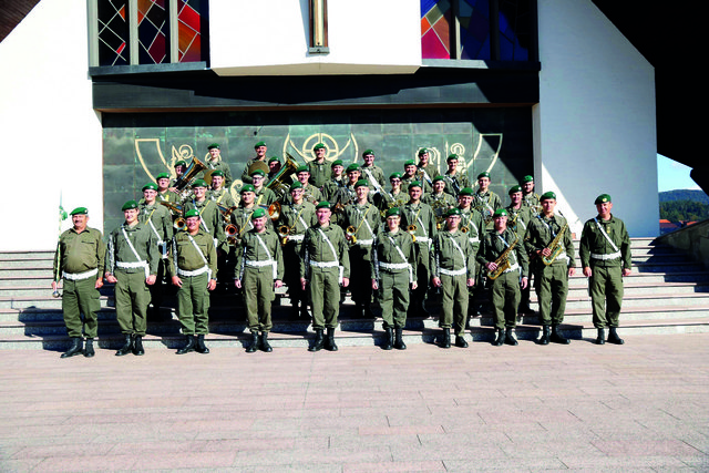 Besonderes Konzert in der Blumenhalle St. Veit, unter anderem mit der Militärmusik Kärnten. Sie präsentiert Traditionelles und Modernes im Bigband-Sound | Foto: KK