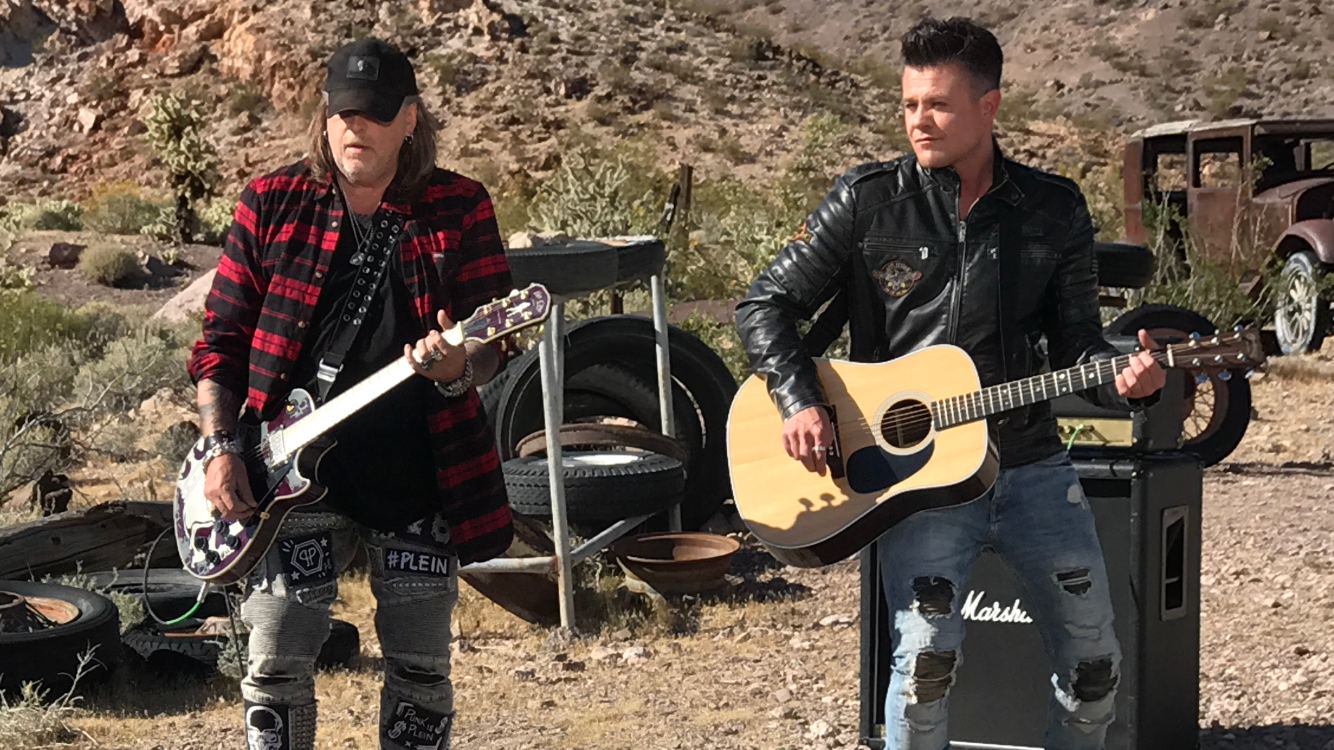 Duett: Mario Barth (l.) und Gernot Pachernigg in Nevada
